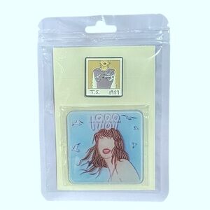 Taylor Swift magnet & pin